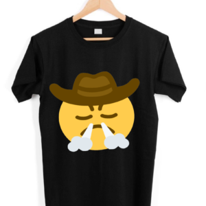 Angry Emoji Printed T-shirt